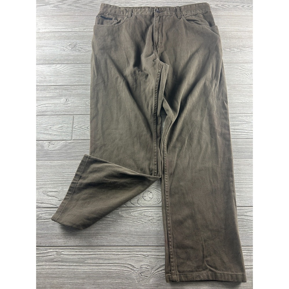 Vintage Rocawear Jeans Mens 38 Brown Straight Wide Leg Retro 90s Streetwear